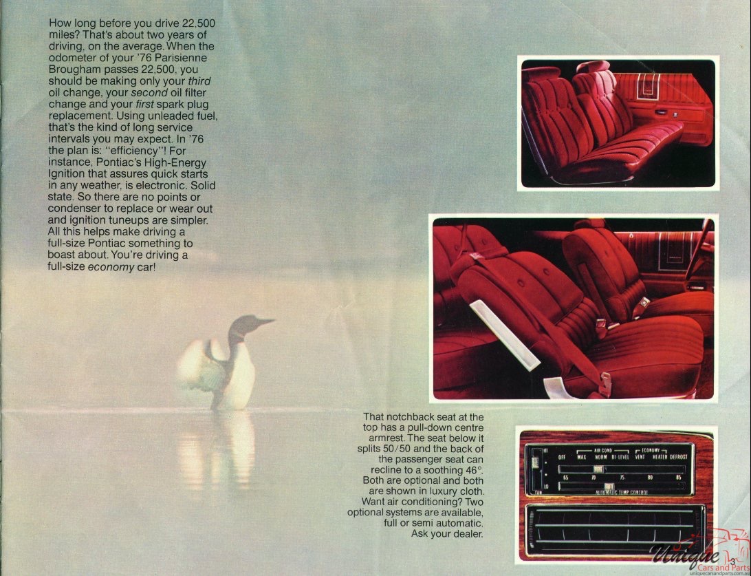1976 Canadian Pontiac Brochure Page 4
